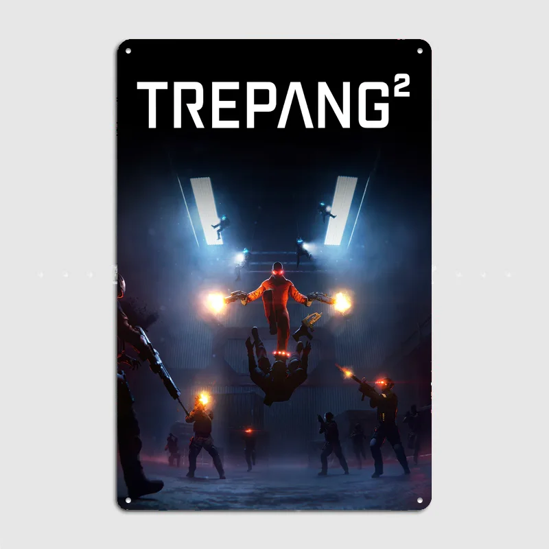 Trepang2 Video Game Cover Poster Metal Sign Room Decor Life Wall Custom Bedroom Indoor Home Wall Decor Posters Room Decoration