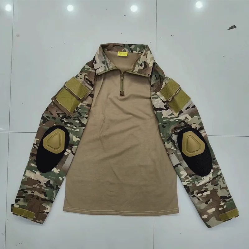 戦術的な制服スーツ軍事屋外迷彩スーツ狩猟シャツパンツ釣りトレーニングエアガンペイントボール服セット
