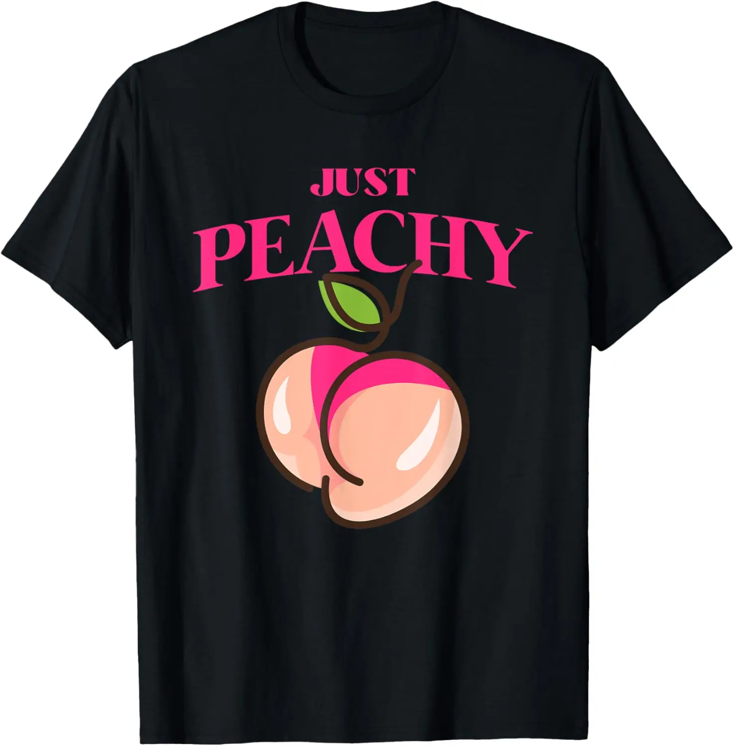 

Крутая летняя футболка с рисунком в стиле ретро Just Peachy & Keep it Peachy