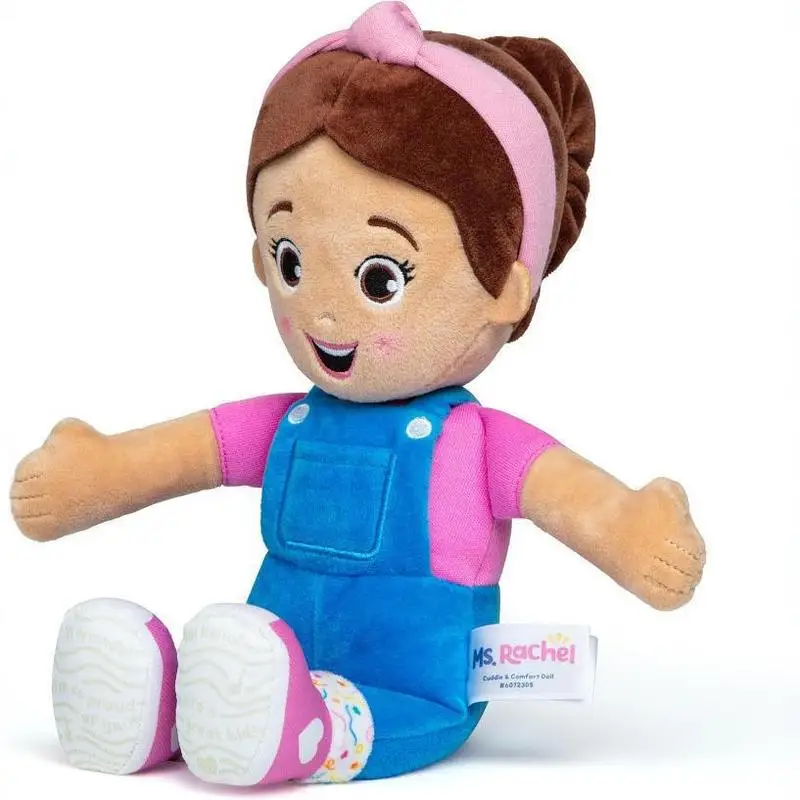 ตุ๊กตาผ้าพลัฌ MS Rachel รุ่นพื้นฐาน ตุ๊กตาผู้หญิงแบบมีเสียง ของสะสม ตุ๊กตาผ้าฝ้ายนุ่มสำหรับผู้หญิง ตุ๊กตาขนนุ่มสัมผัสได้สำหรับแฟนๆ