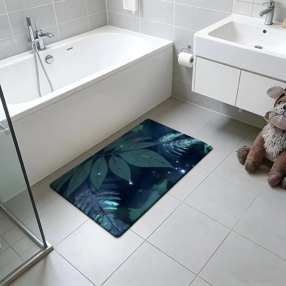 ANIME T-The Eccentric Family Floor Mat Absorbent Floor Mat Non-Slip Entrance Rug for Bathrooms Restrooms and Toilets