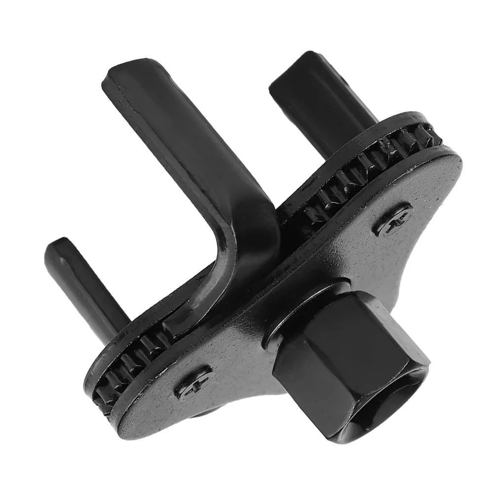 1x Universal Oil Filter Wrench Adjustable Install Uninstall Removal Key Repairing Tool Oil Filter 3 Claw Oil Filter Wrench Tool