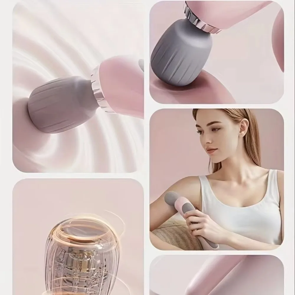 

Portable Mini Electric Massage Hammer Handheld Kneading Vibration Full Body Massager Waterproof Rechargeable Massage Stick