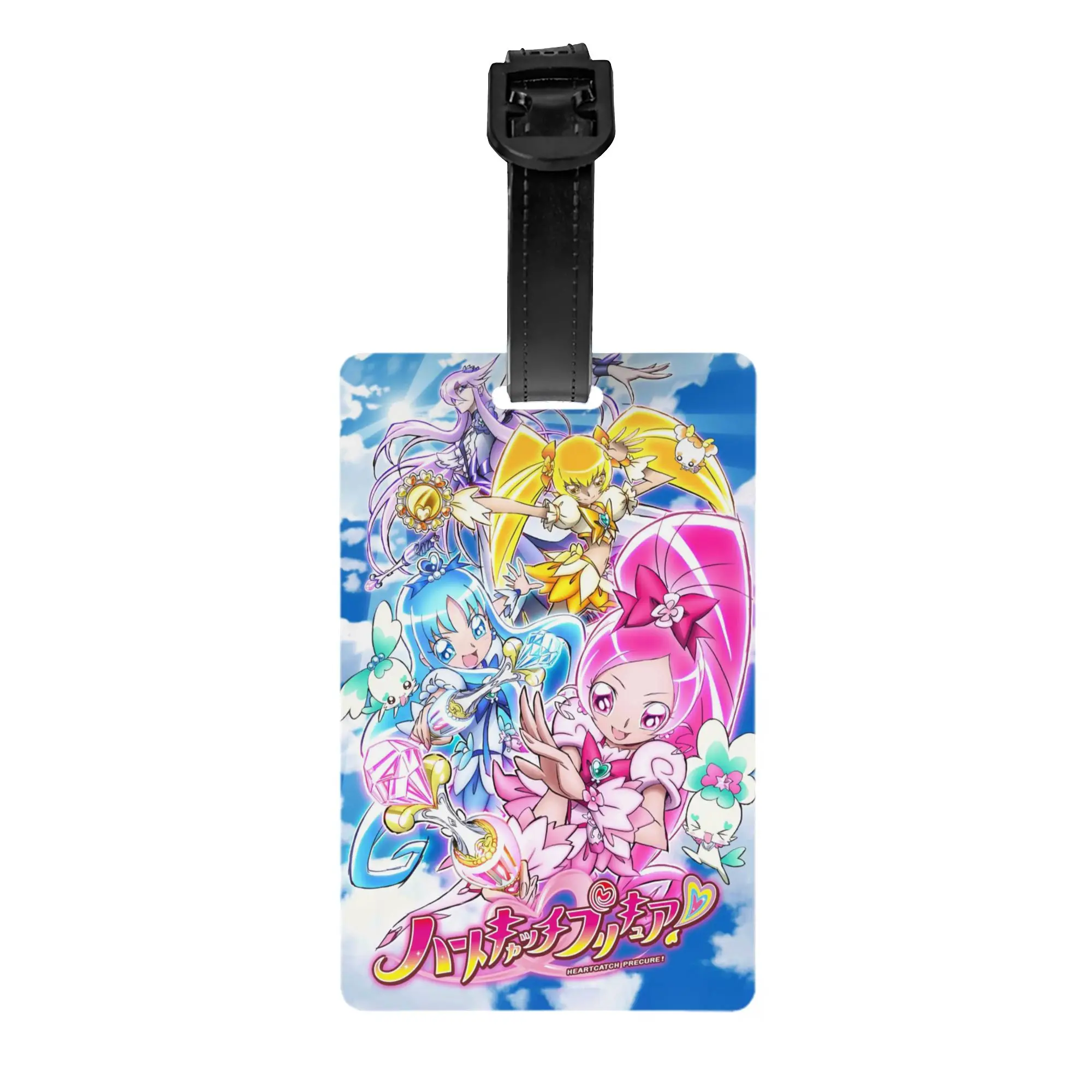 

Персонализированная бирка для багажа C-Cures с именной карточкой и защитной накладкой Sweet Angel для идентификационной этикетки на дорожную сумку или чемодан