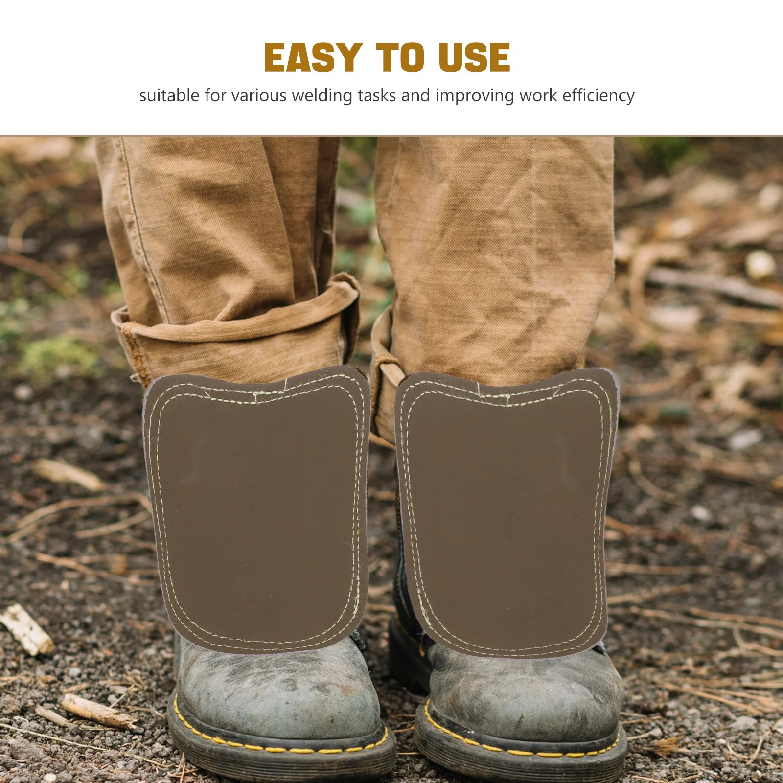 2 قطعة أغطية أحذية السلامة مقاومة للحرارة أغطية أحذية اللحام واقية حراس القدم لحام الحرارة العالية #2