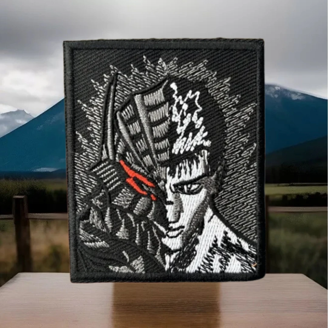 Аниме тактический значок морали военная армия декоративная повязка на руку вышитые нашивки на липучке наклейка на рюкзак для одежды