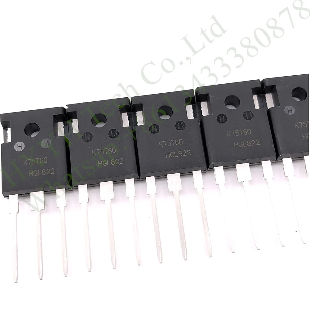 (10pcs/Bag) Newly imported original IKW75N60T K75T60 IGBT MOSFET TO-247 600V 75A