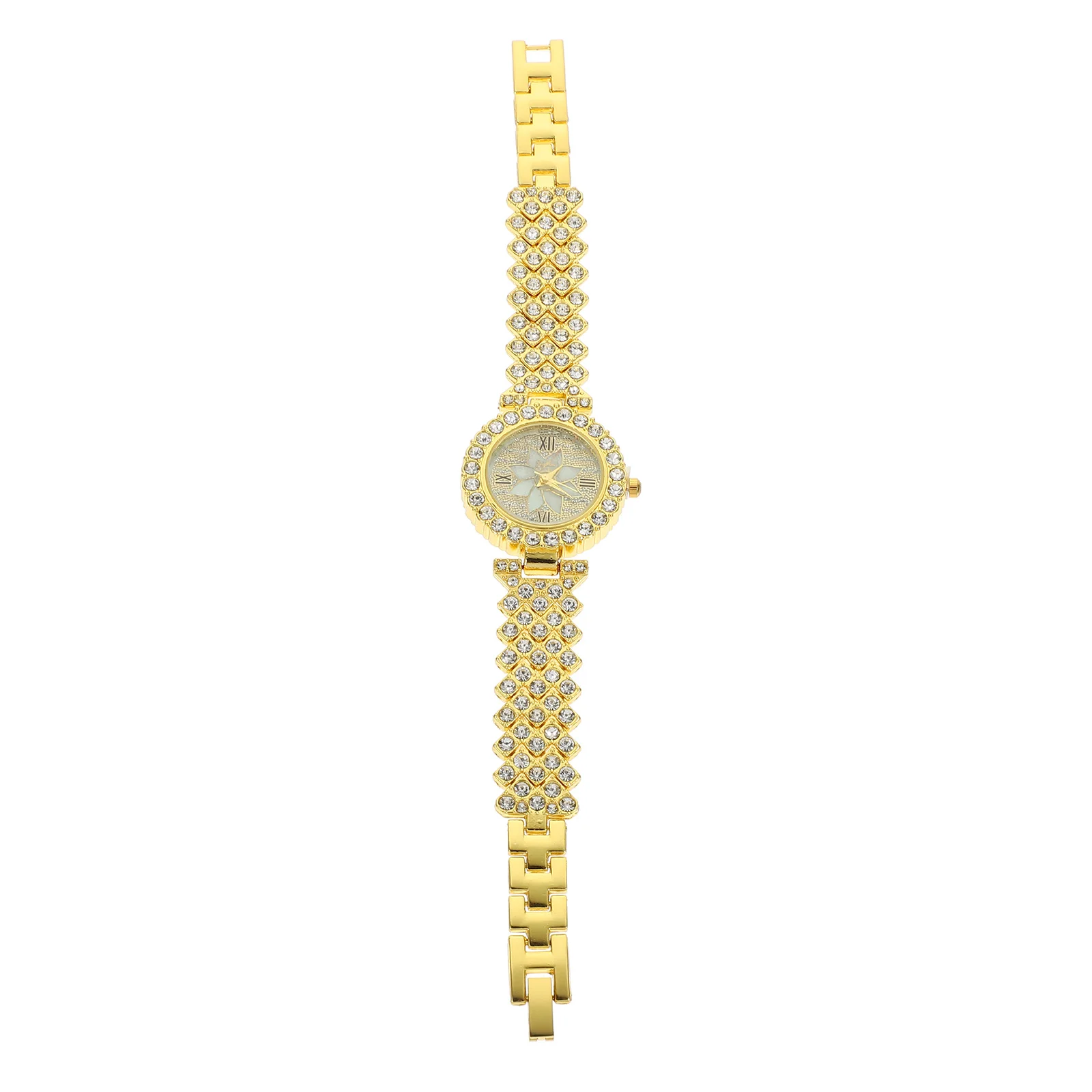 

Ladies Quartz Wrist Watch Casual Decorative Rhinestone Embellished Fashionable Adjustable Belt Watch Ladies Watches