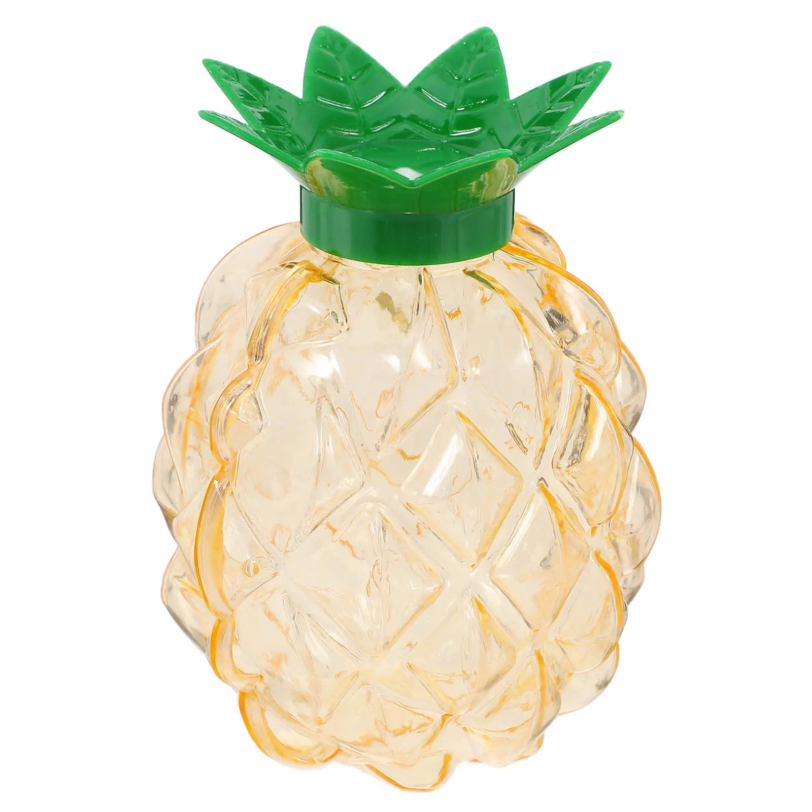 12Pcs Pineapple Candy Containers Clear Plastic Fruit Shaped Boxes for Wedding Favors Party Treats Chocolate Storage Sundries