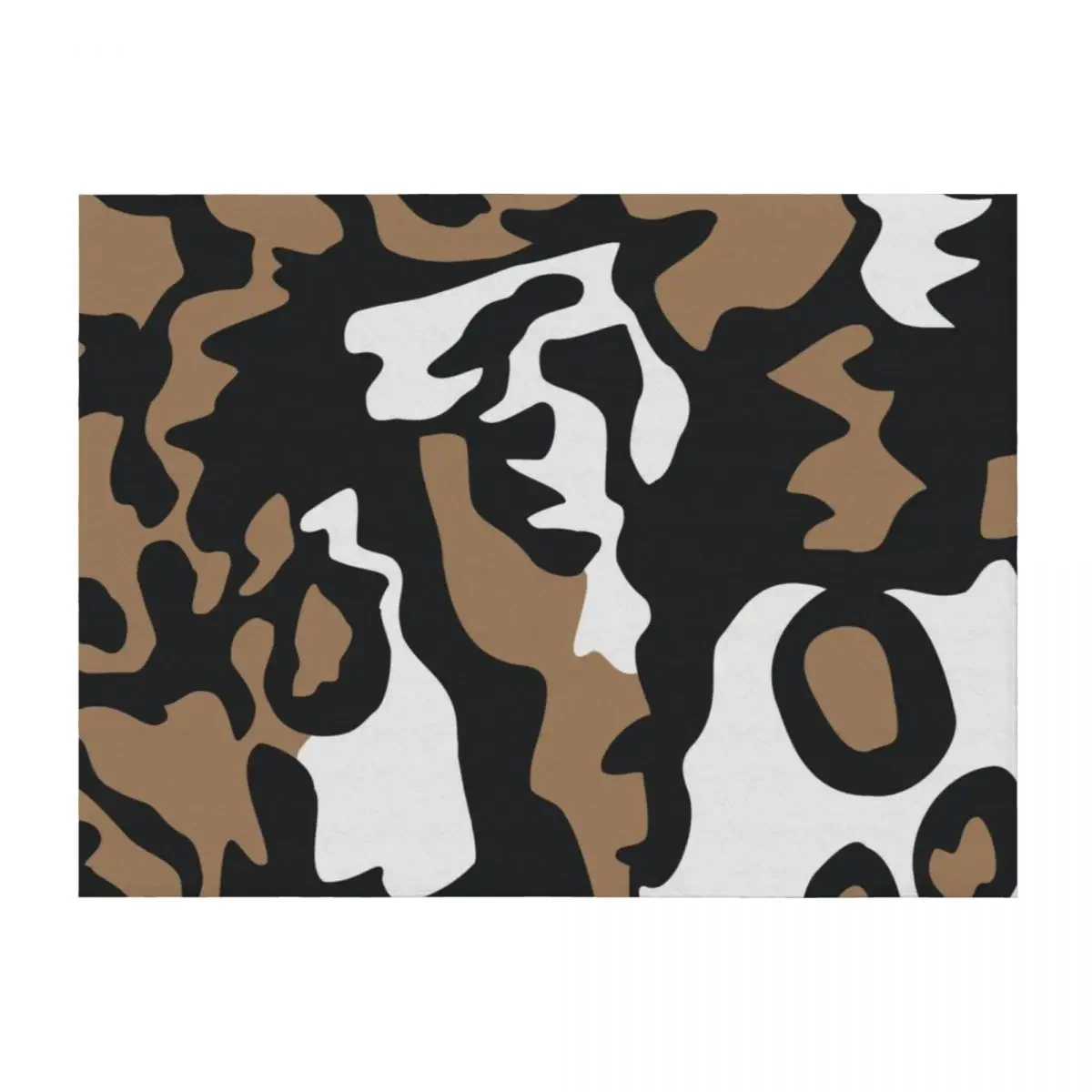 

African Wild Dog Pattern Throw Blanket Decorative Sofas cosplay anime Sofas Personalized Gift Blankets