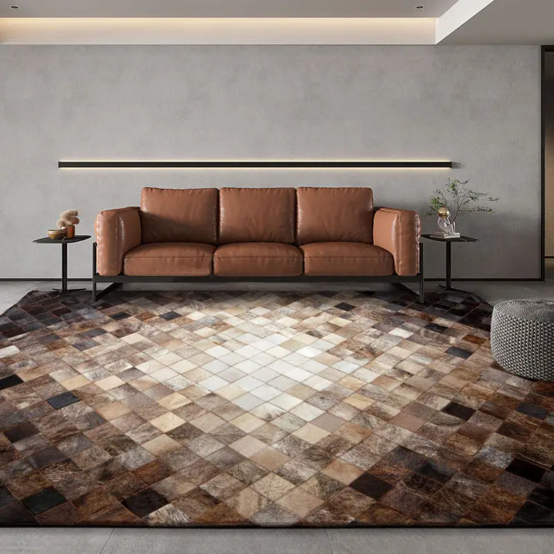Carpet custom Nordic American retro light luxury living room sofa coffee table mat bedroom bedside blanket