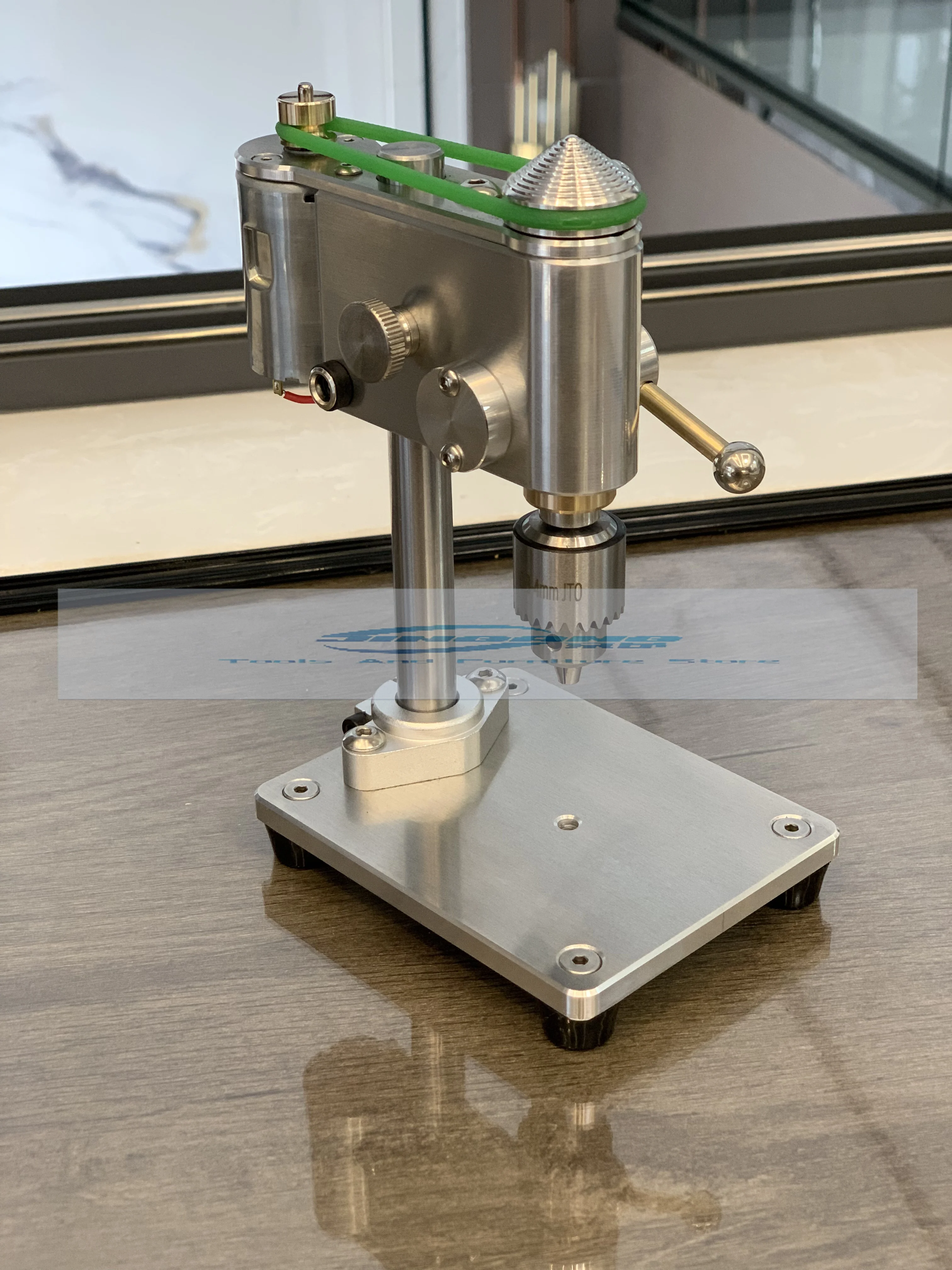 

Bench drill, mini bench drill, miniature drill, precision clock drill