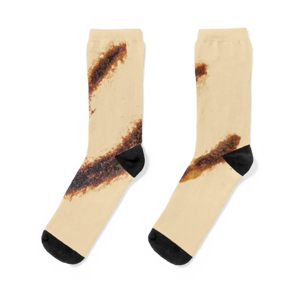 

Arepa - Grilled arepa marks Socks luxury short colored custom Socks Men Women's