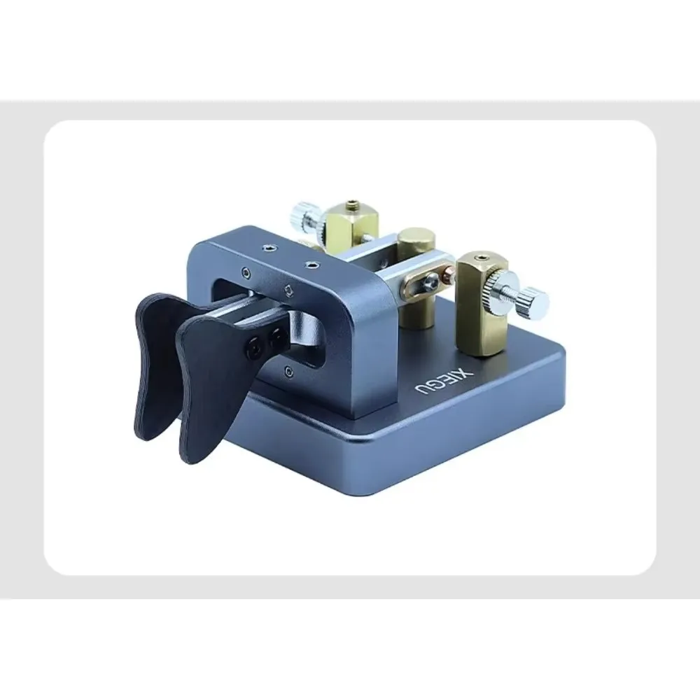 

XIEGU VK-6 Mini Shortwave Radio Aluminum Alloy Automatic CW Electric Key 3.5mm Interface with Adjustable Contact Gap
