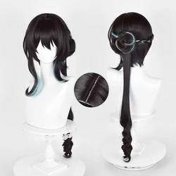 Honkai Star Rail Ruan Mei Cosplay Wig 70cm Long Ruanmei Wigs Anime Heat Resistant Synthetic Hair