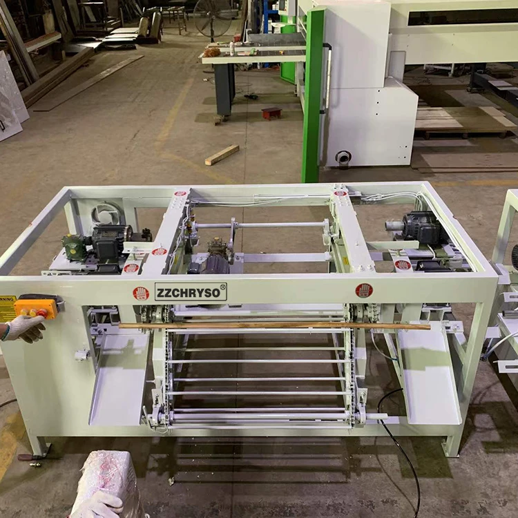 Linea di produzione per la lavorazione di filettature rotonde completamente automatiche in legno