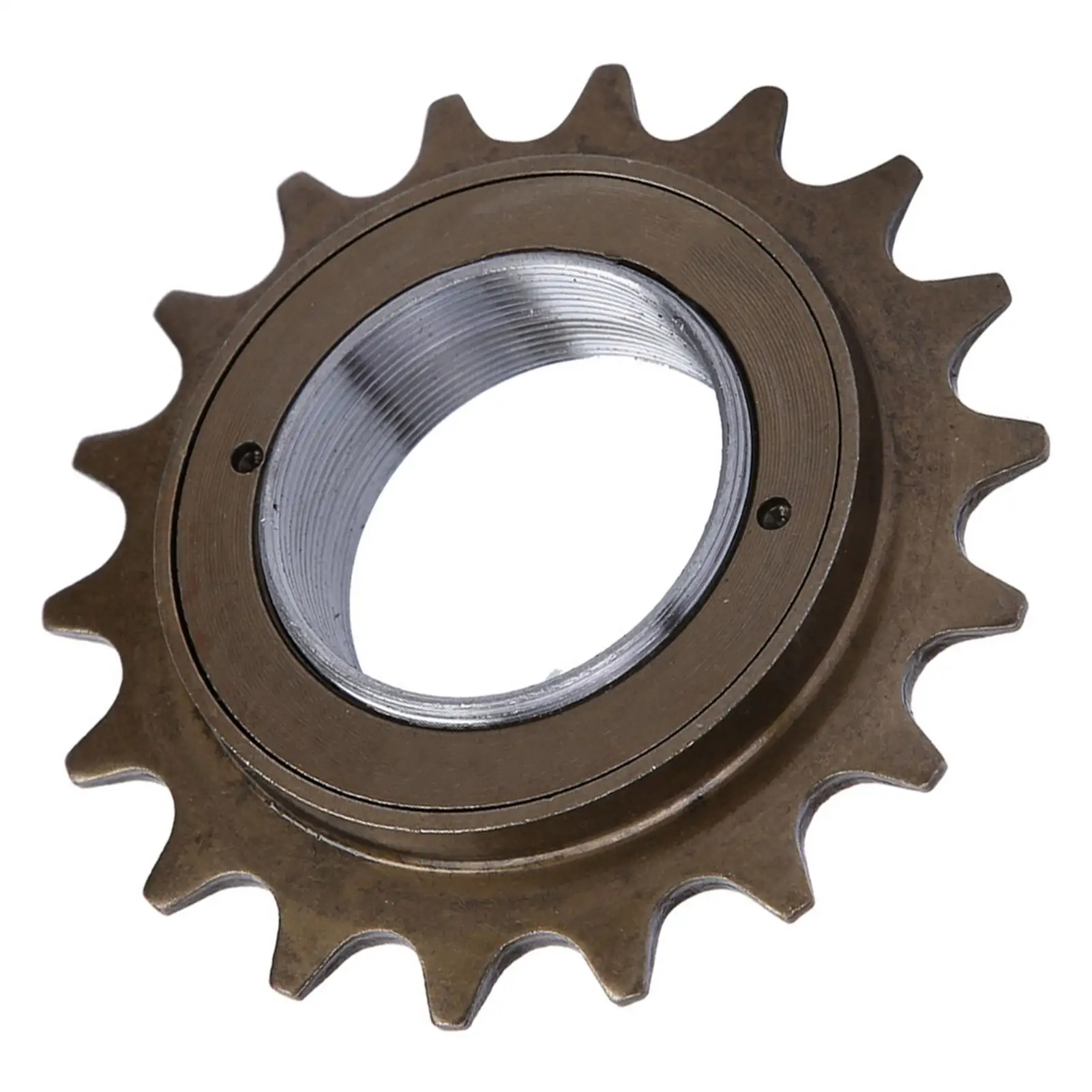 18T Single Speed Freewheel Sprocket for Fixie Bikes - Durable Metal Flywheel Chain Component