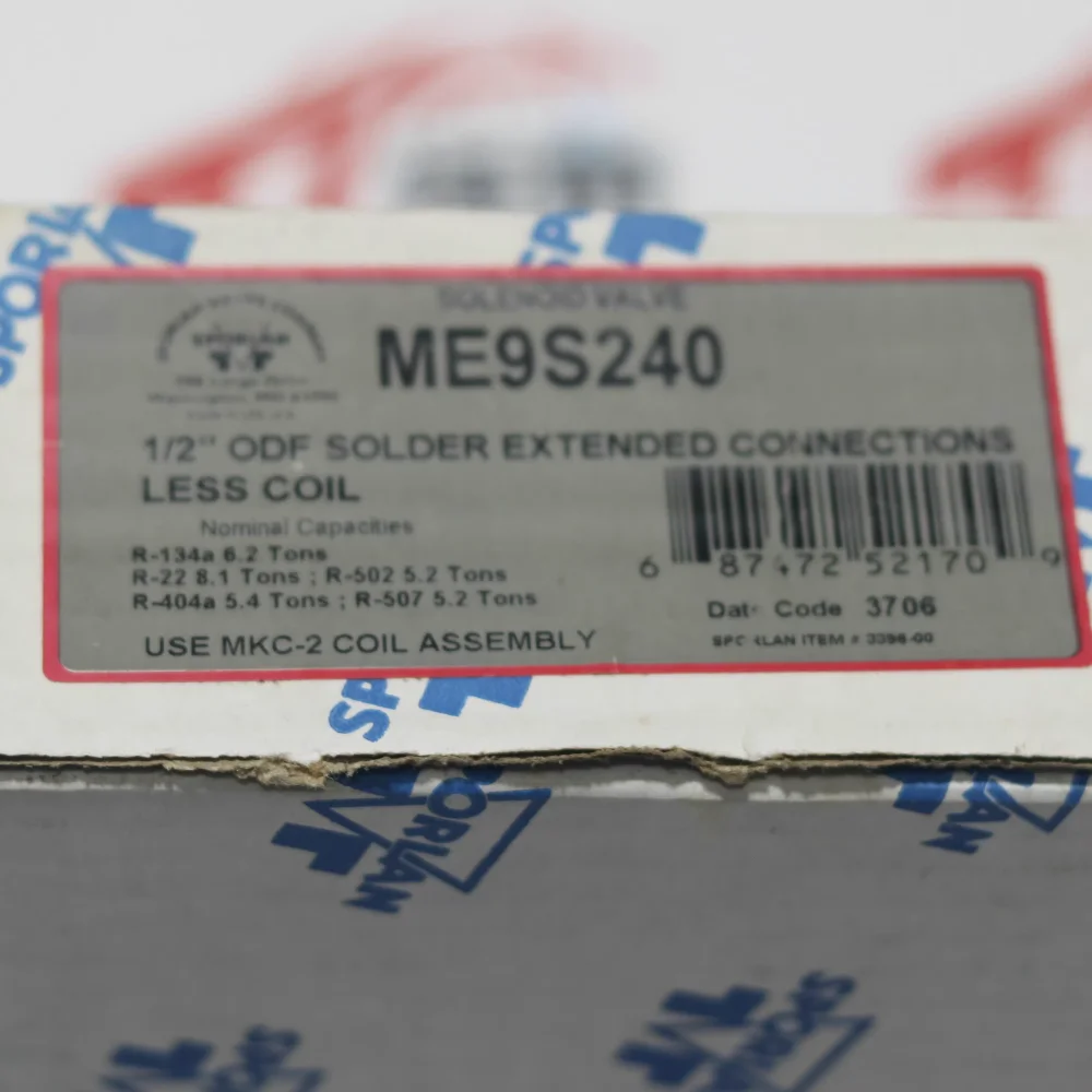

ME9S240 air conditioning parts Sporlan solenoid valve ME9S240 valve body