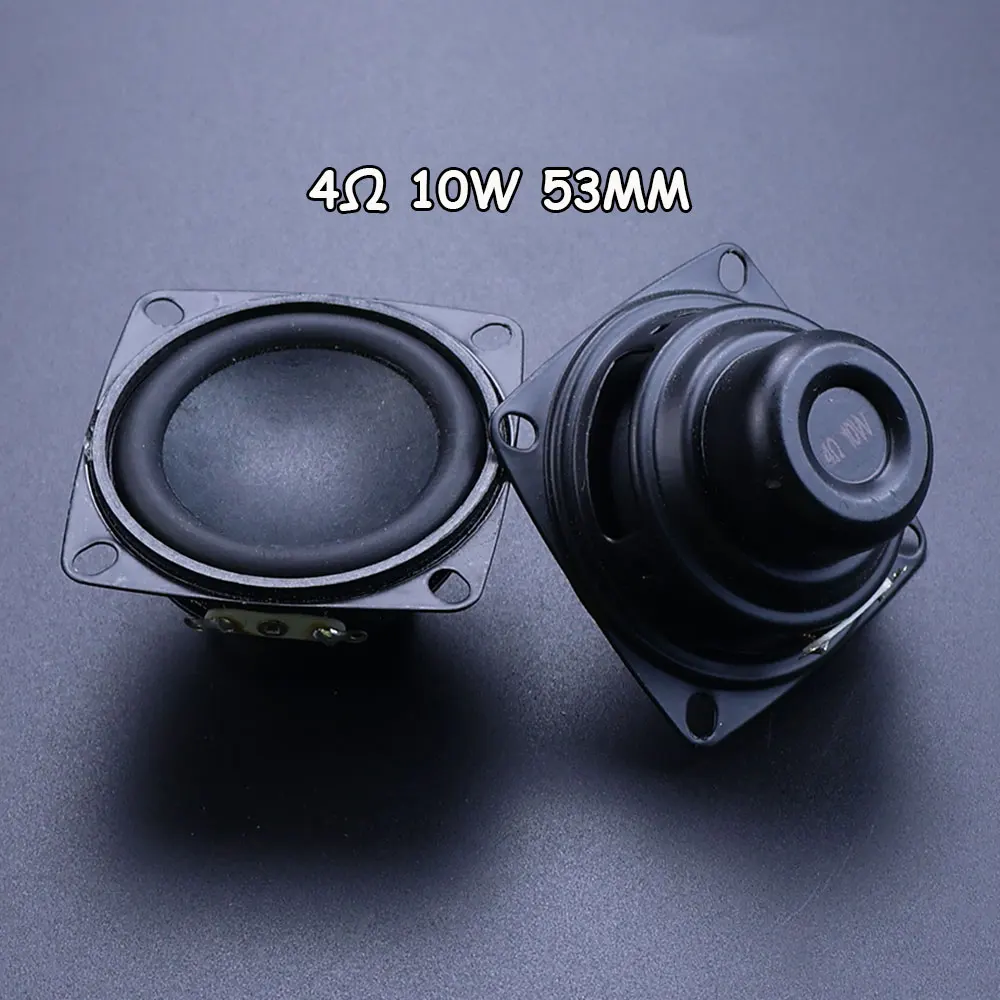 

1pc 2 portable inch full range speaker 4 ohm 10W 53mm DIY Bluetooth speaker for JBI 3 amplifier house