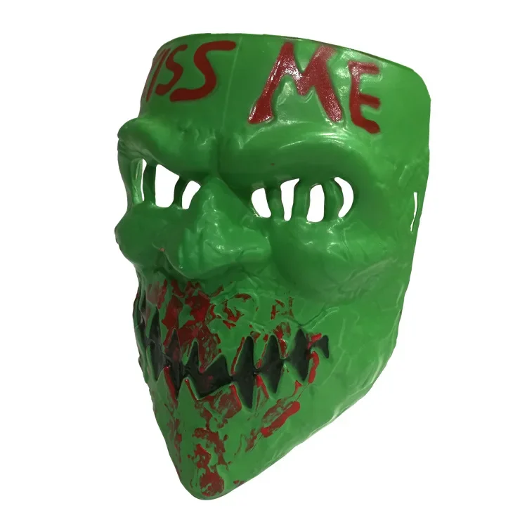 Graffiti töten mich Maske Smiley-Maske menschliche Entfernung Plan Maske alte Männer und Frauen küssen mich Maske Halloween-Maske Voll gesicht Cosplay-Maske – Detail 28