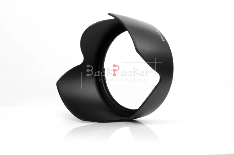 

30PCS Flower Black EW-83J Camera Accessories Lens Hood EW-83J For Canon EF-S 17-55 f/2.8 IS USM Accessories
