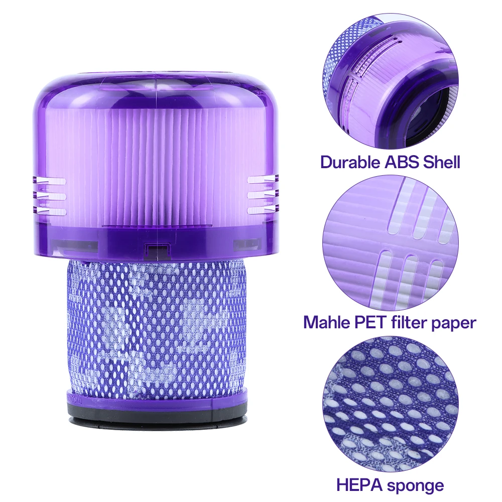 Zmywalny filtr HEPA do odkurzaczy bezprzewodowych Dyson V11 V15 Akcesoria zamienne Części zamienne do Dyson SV14