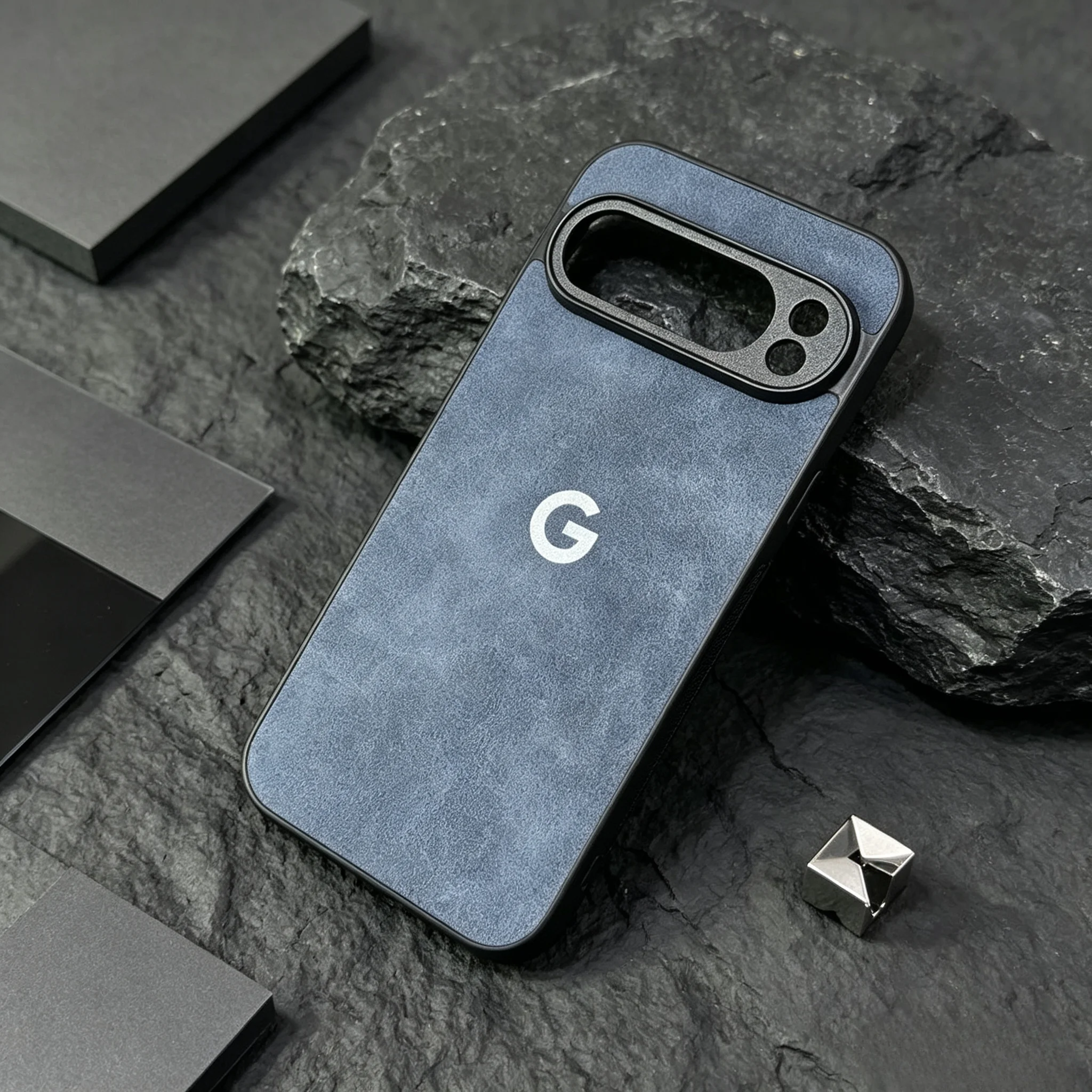 Premium Minimalistisches Schafsleder-Etui für Google Pixel 11 10 9 Pro XL 10A 9A 8A 7A Pro mit Erhöhtem Linsenschutz und Sturzsicherung