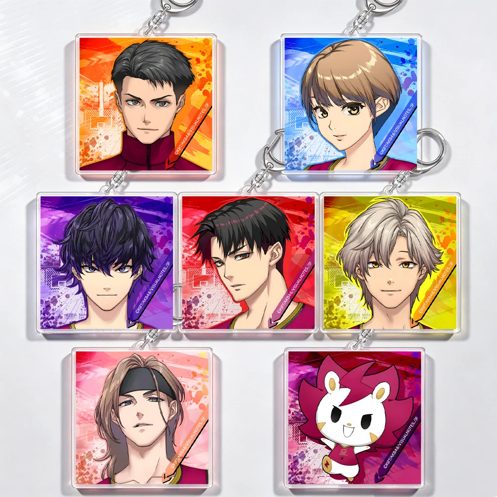 Nagamoto Nagamoto Kubota Itsuki Kurano Guren Niiki Ikuto Shooting Guard Kubota Itsuki Nakae Yuya Llaveros de acrílico con figuras Chibi