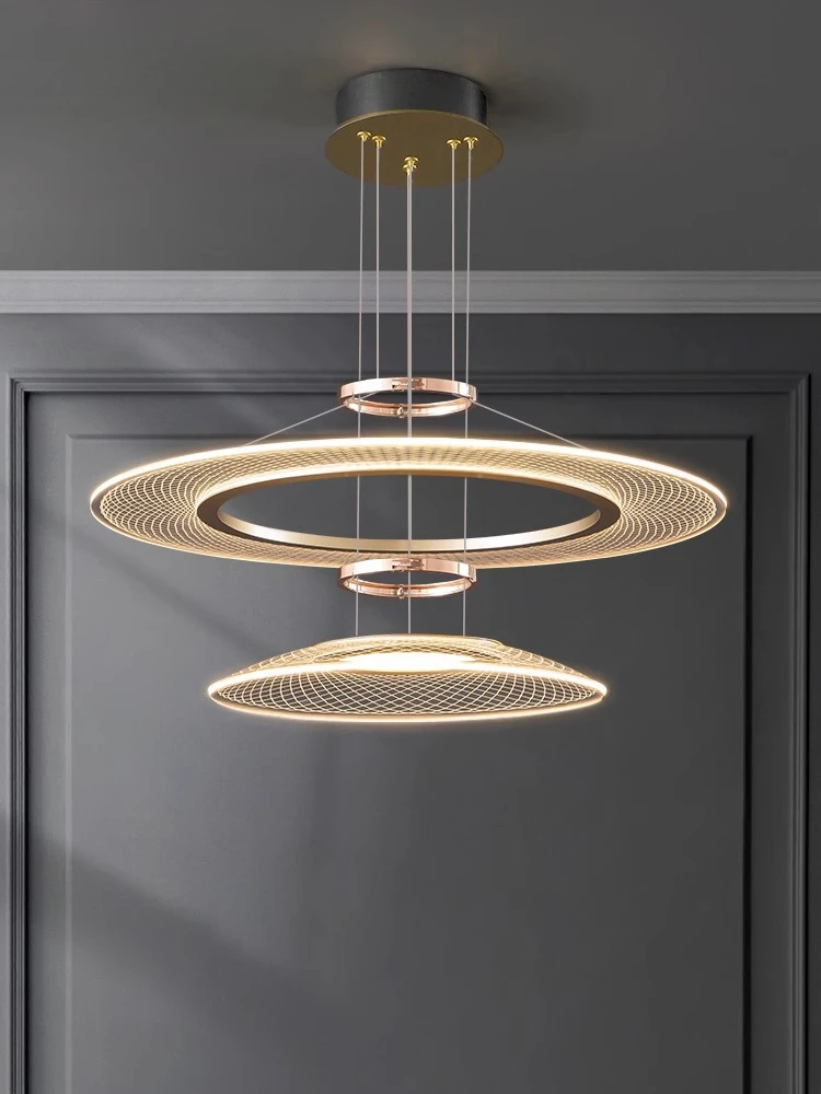 

Restaurant chandelier light luxury high-end living room light modern simple hall main light 2025 new medieval lamps