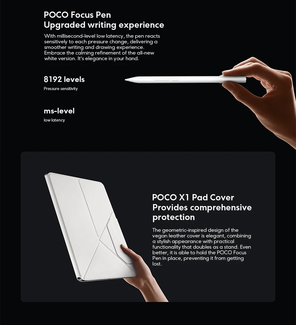 世界初公開】POCO PAD X1 グローバル版 タブレット 11.2インチ 3.2K