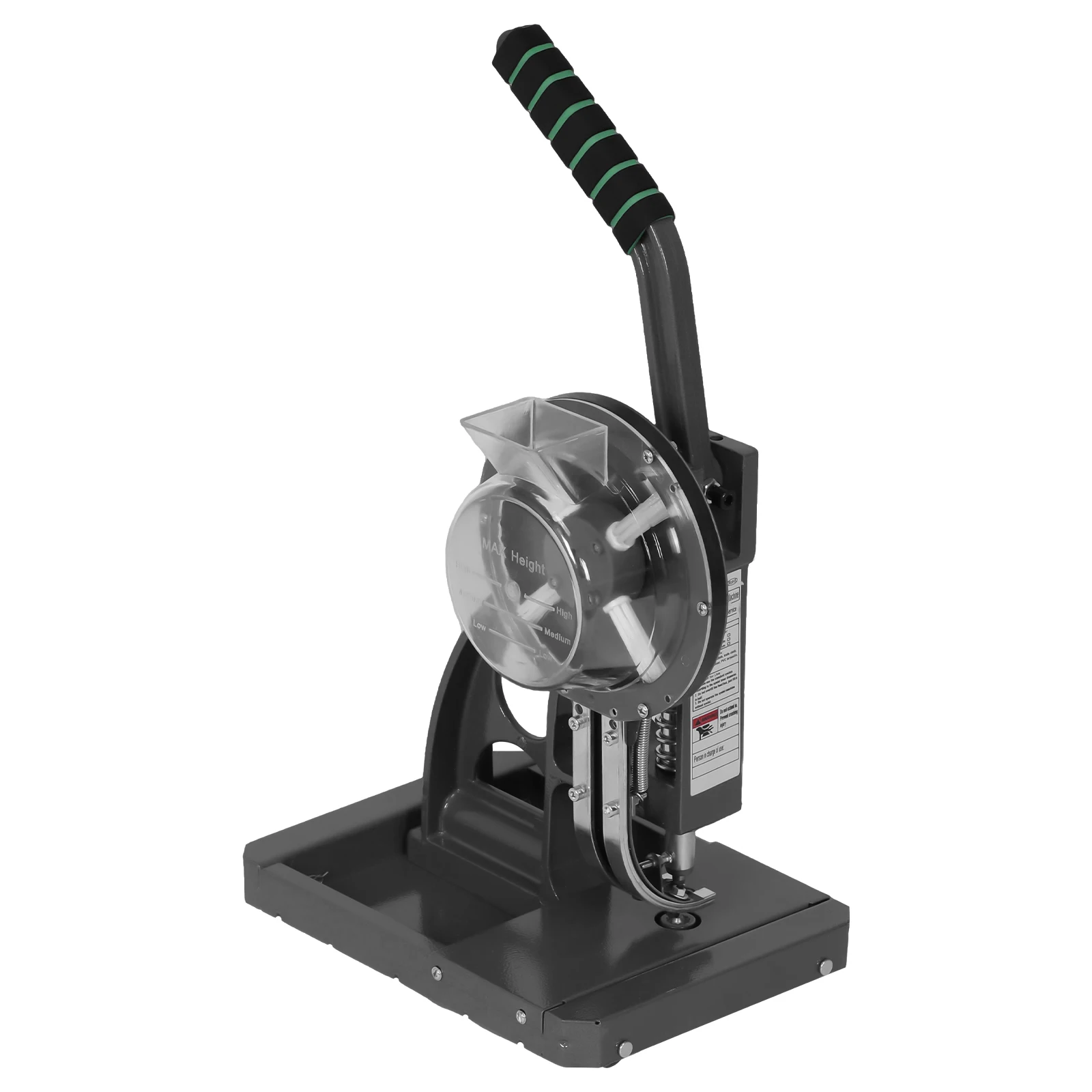 

Полуавтоматический пресс для люверсов 8 мм, инструмент для пробивки люверсов без кнопок, для ткани, кожи, баннеров, DIY проектов