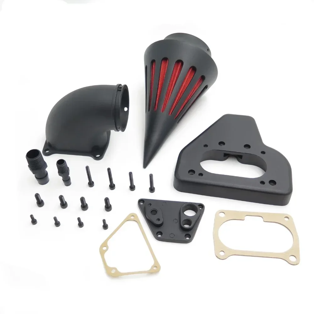 Motorcycle Spike Air Cleaner Filter for 2002-2009 Honda VTX 1800 R/S/C/N/F Matte Aftermarket Motorbike Parts