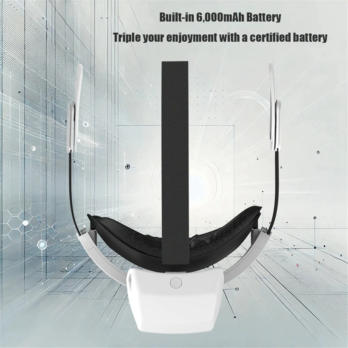 

B47C Adjustable Elite Head Strap for Meta Quest 2/3/3S Enhanced Comfort Design for Oculus Quest 2 VR Accessory