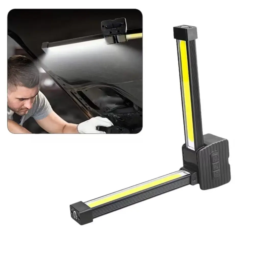 

Dimming Function Foldable Led Work Light Waterproof Design Rotation Magnetic Rechargeable Working Light Portable Size