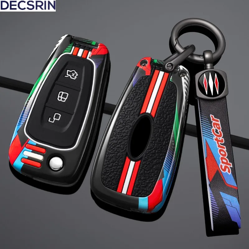 Autoschlüsseletui für Ford Focus mk2 mk3 2 3 Kuga Edge Ranger Mondeo s max c max 2008 2009 2010 2011 2012 2013 2014 2015 2016 Abdeckungen