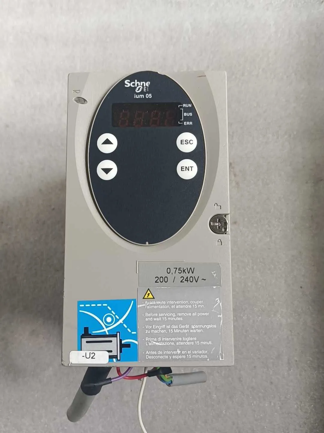 

LXM05AD10M2 0.75KW Servo Drive for Schneider LXM05AD10M2