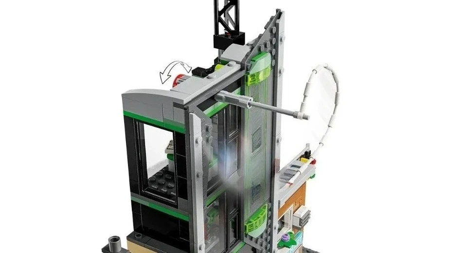 High-Difficulty Building Battle Block Set Compatible with Leqoed Particles 76324