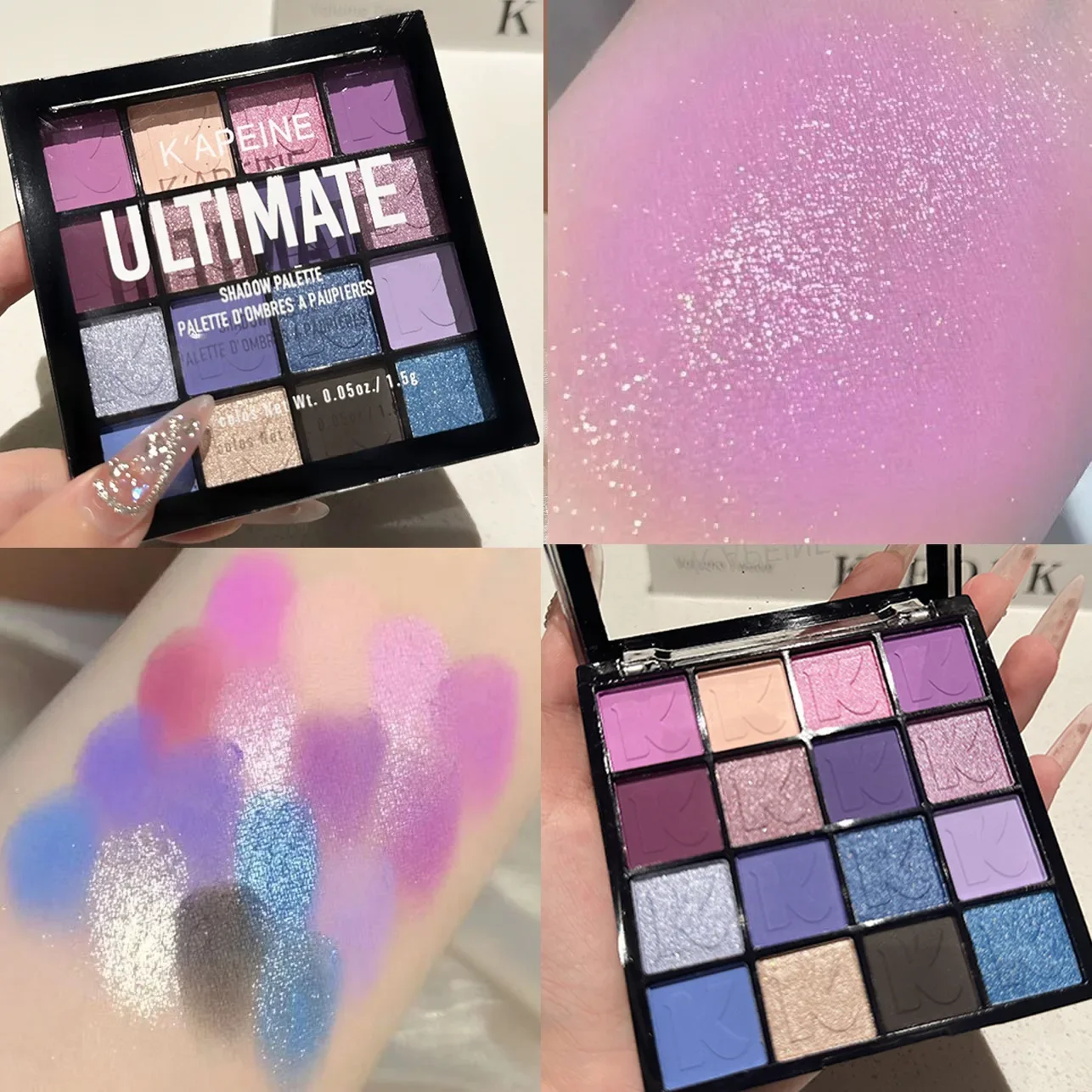 Paleta Cieni do Powiek 16 Kolorów Smakodobna Paleta Matowych Cieni w Odcieniach Ziemi Makijaż Kwiatowej Wróżki dla Odważnego Naturalnego Wyglądu Długotrwała Pigmentowana