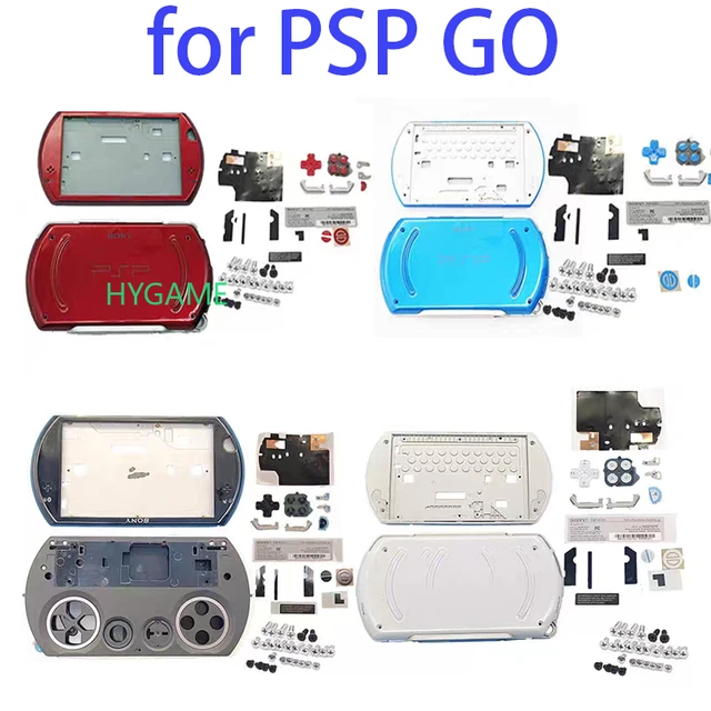 Replacement Housing Shell Case for PSP GO Game Console with Buttons Kit  Metal Hard Front Back Shell Full Set PSP GO - AliExpress 44