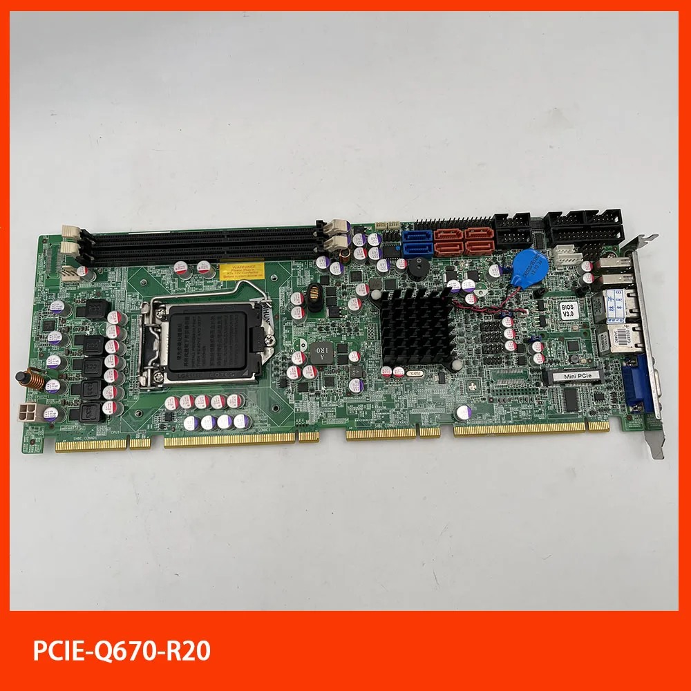 

Original Industrial Computer Motherboard For PCIE-Q670-R20 PICMG 1.3 Full Length Motherboard Perfect Test Good Quality