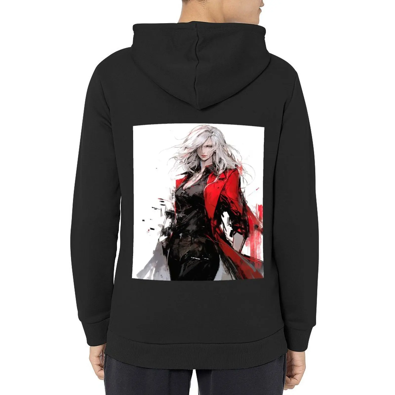 

Dante - Devil May Cry - Lady Dante Hoodie men clothing fashion men clothes for men men's coat hoodie streetwear