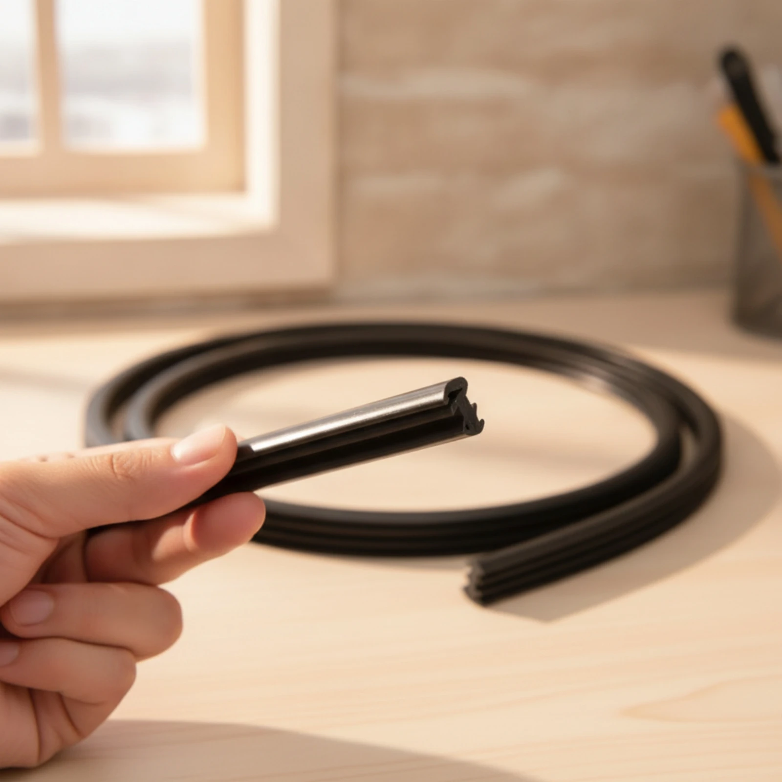 Cooler Box Lid Seal Flexible Insulated Box Gasket Cooler Lid Gasket Leak-Resistant Sealing Strip Easy Install for DIYers
