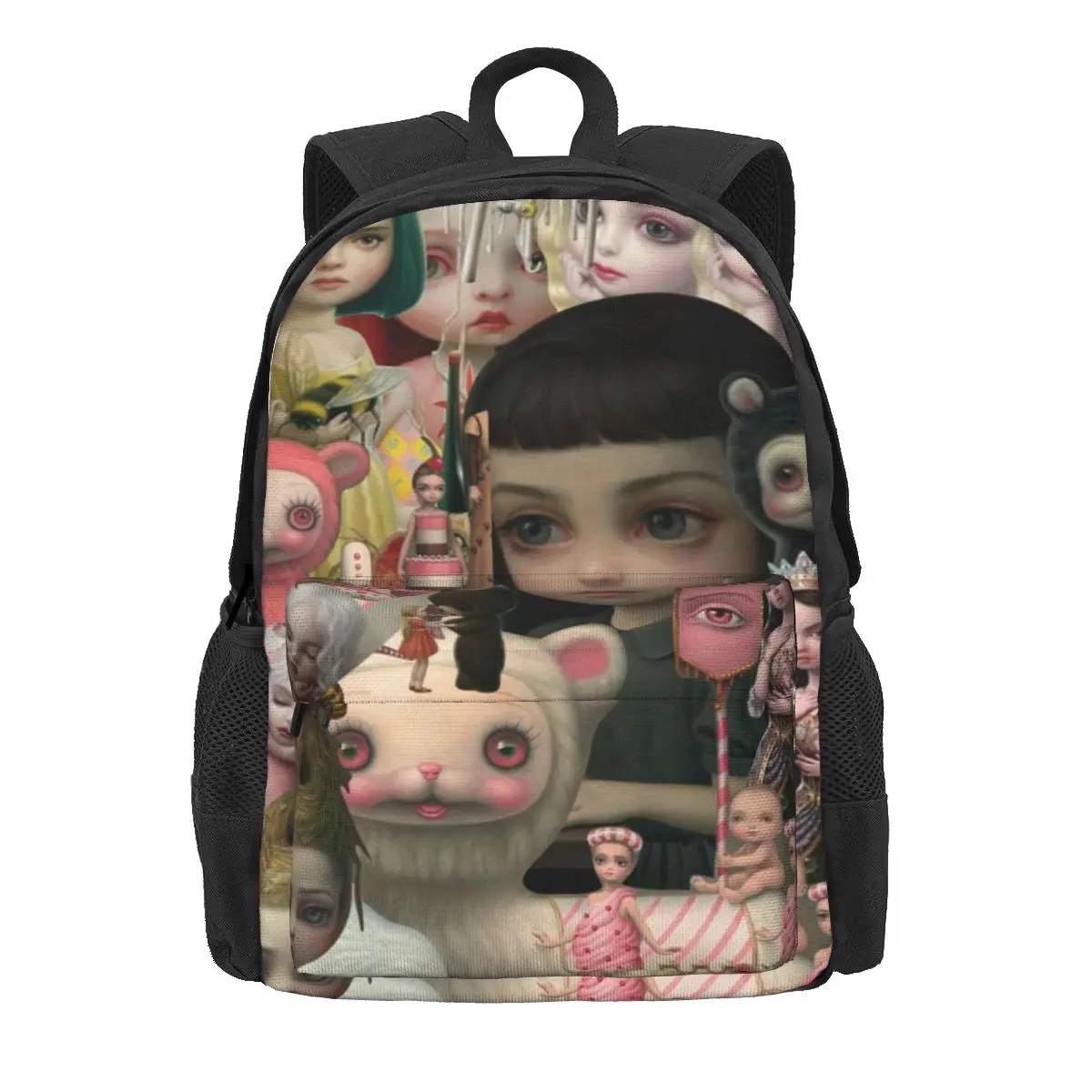 

Mark Ryden Doll Women Backpack Mochila 3D Print Trend Children School Bag Laptop Rucksack Boys Girls Large Capacity Rucksack