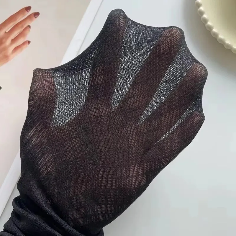 Sexy Black Houndstooth Stockings Lingeries for Women Girls Tights High NightClub Party Gift Women Pantyhose image 5
