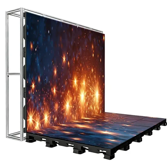Custom Waterproof LED DisplayBulk Order Factory High Resolution High Refresh Rate P3.91 Dance Floor Display For Auto Shows view 2