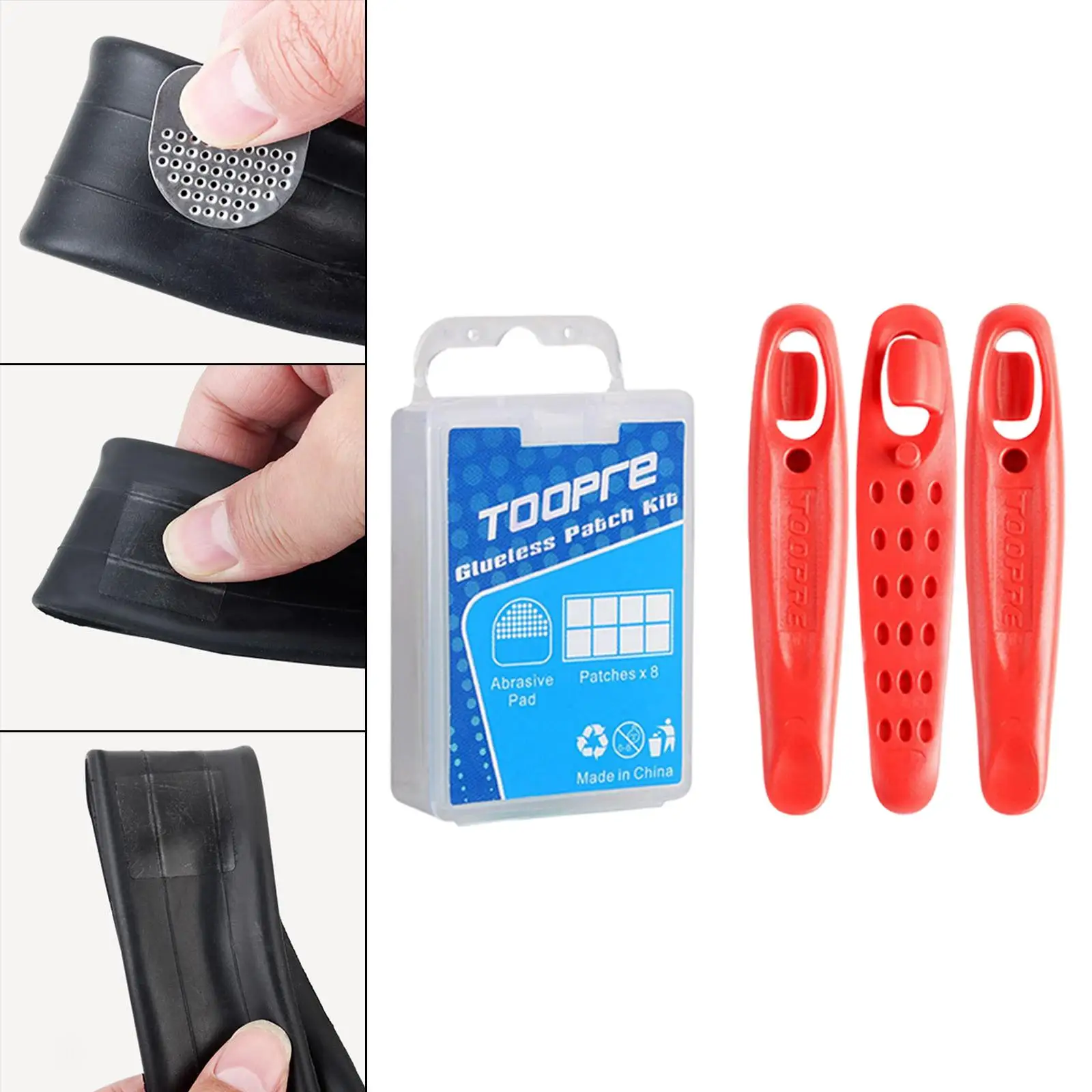 

Набор для ремонта велосипедных шин и камер, 5-6 упаковок, 8 шт., комплект для устранения проколов