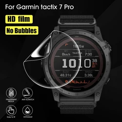 For Garmin Tactix 7 Pro Smart Watch Soft TPU Hydrogel Film Ultra Clear Screen Protector For Tactix 7Pro Garmin Anti-scratch Film