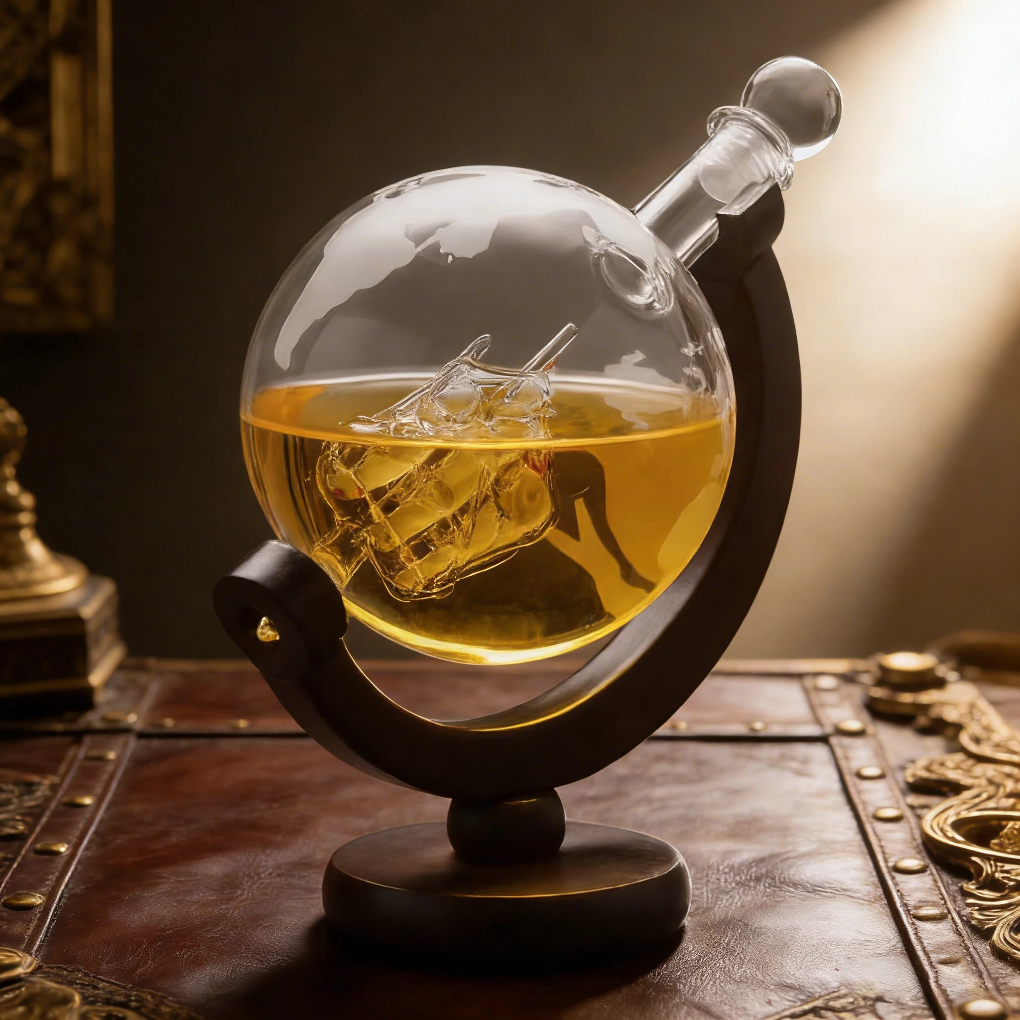 Whiskey Decanter Globe Set 2 B - Decanter Globe Set ulasan dan harga