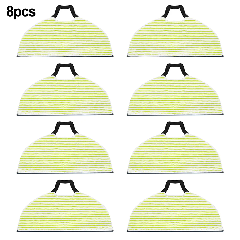 

8 Pieces Mop For Pads For Shark RV2610WA AV2610WA RV2620WD RV2610WFUS RV2410WD Washable Reusable Microfiber Soft For Pads