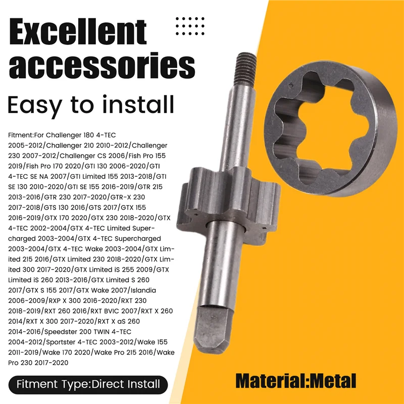 420956675 420837472 طقم مضخة الزيت لـ Sea-Doo GTX 4-Tec GTI RXT RXP 2002-2020